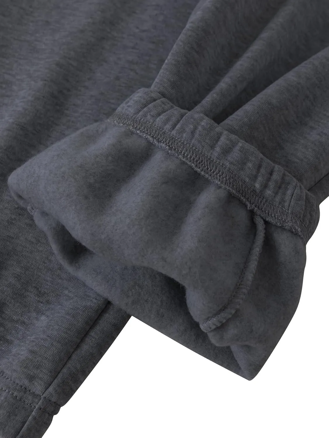 3 Pack of Jogger Mens Fleece Active Athletic Workout Sweatpants for Men Elastic Waist Drawstring