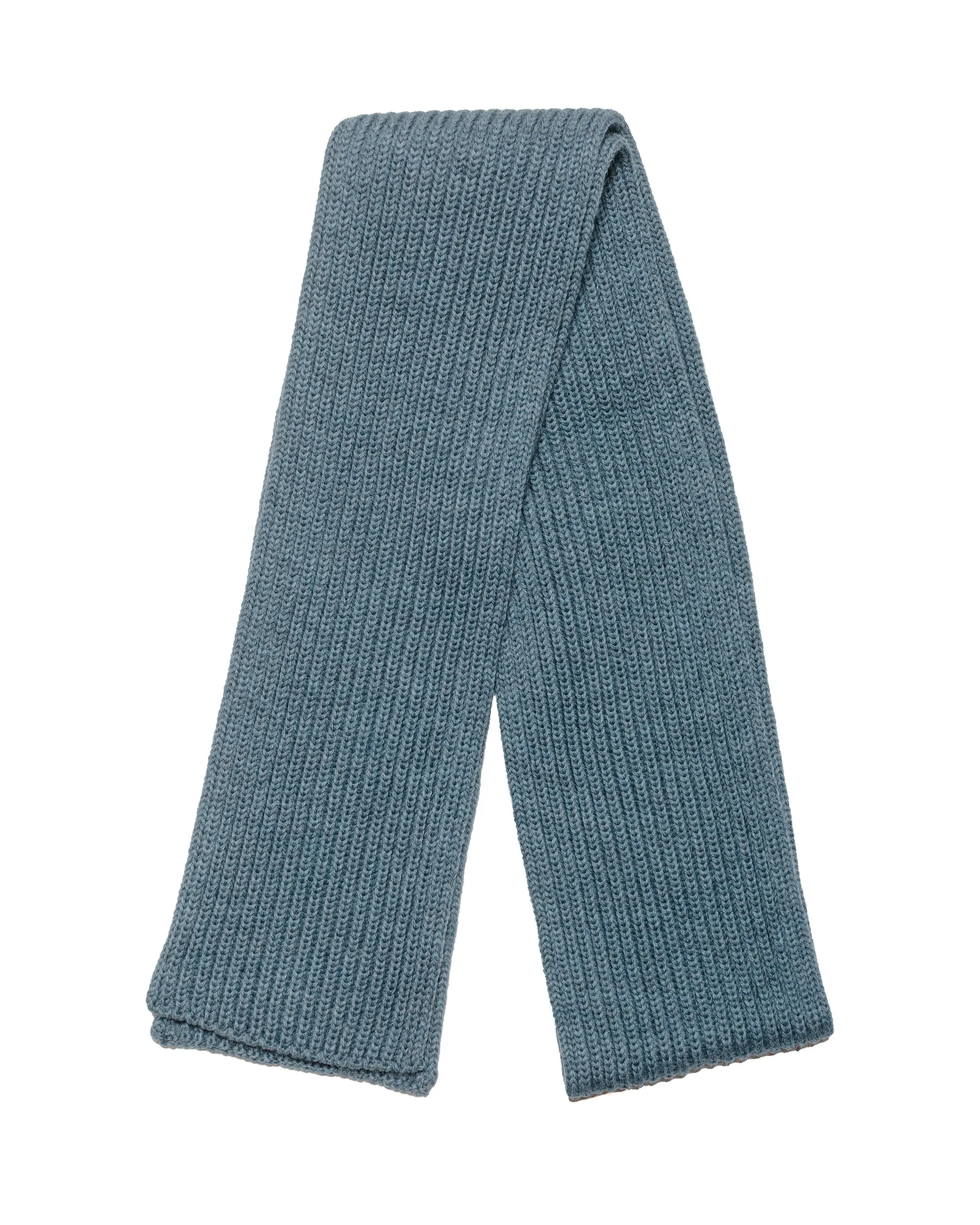 Andersen-Andersen Short Scarf Light Indigo