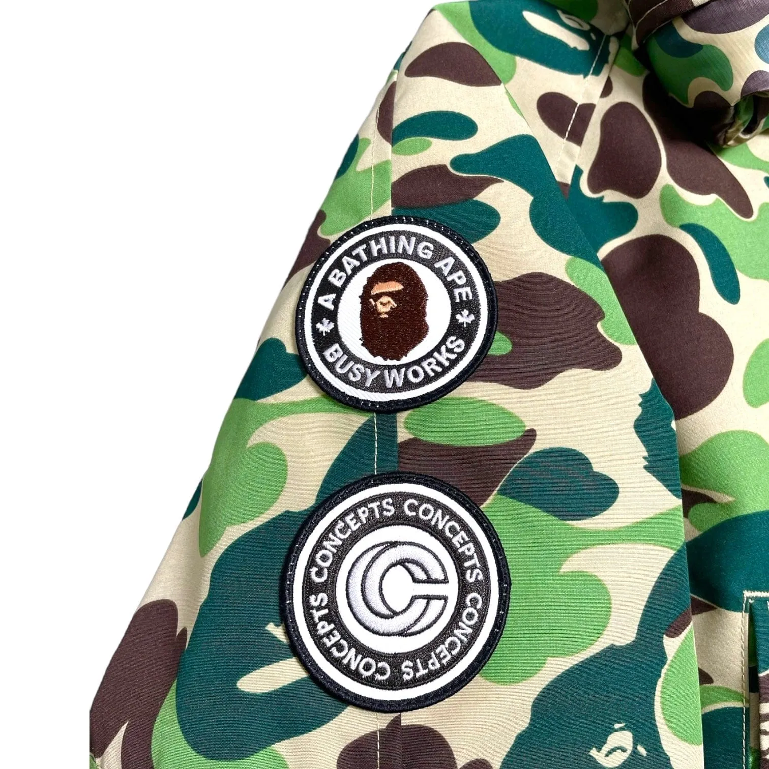 BAPE x Canada Goose x Concepts Chilliwack Jacket ABC Camo