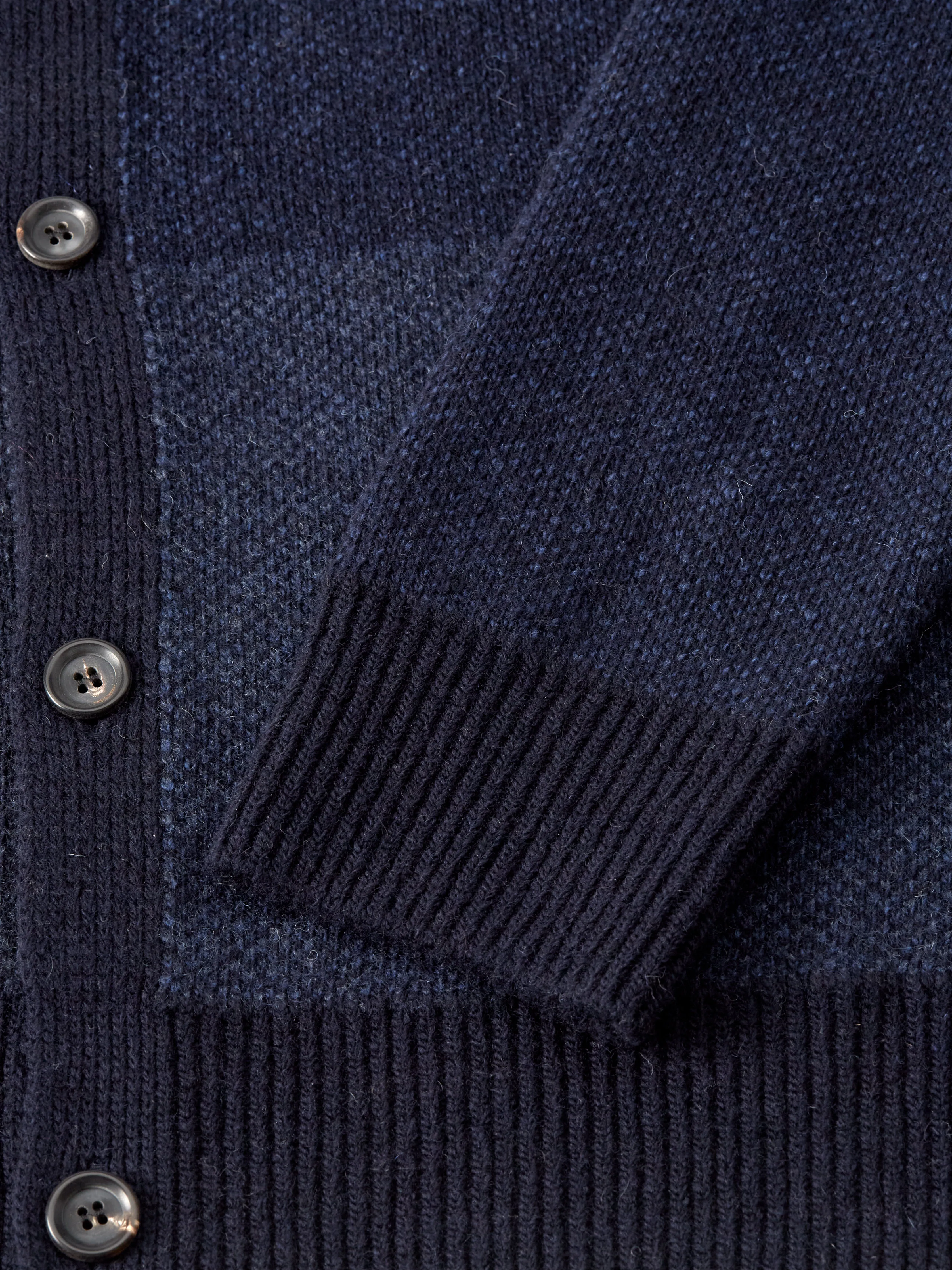 Britten Knitted Cardigan Delfino Navy