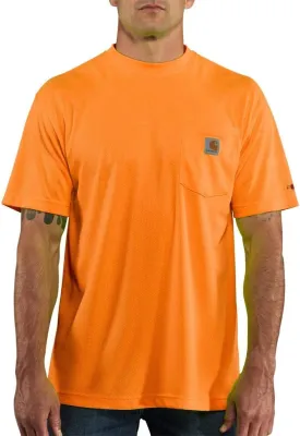 Carhartt Men's 100493 Force Color Enhanced Short Sleeve T-Shirt