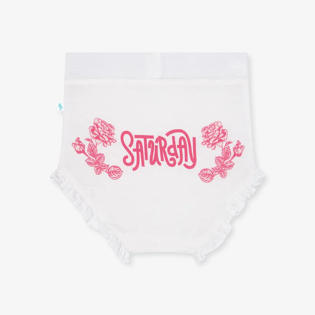 Posh Days of the Week Bloomer Set